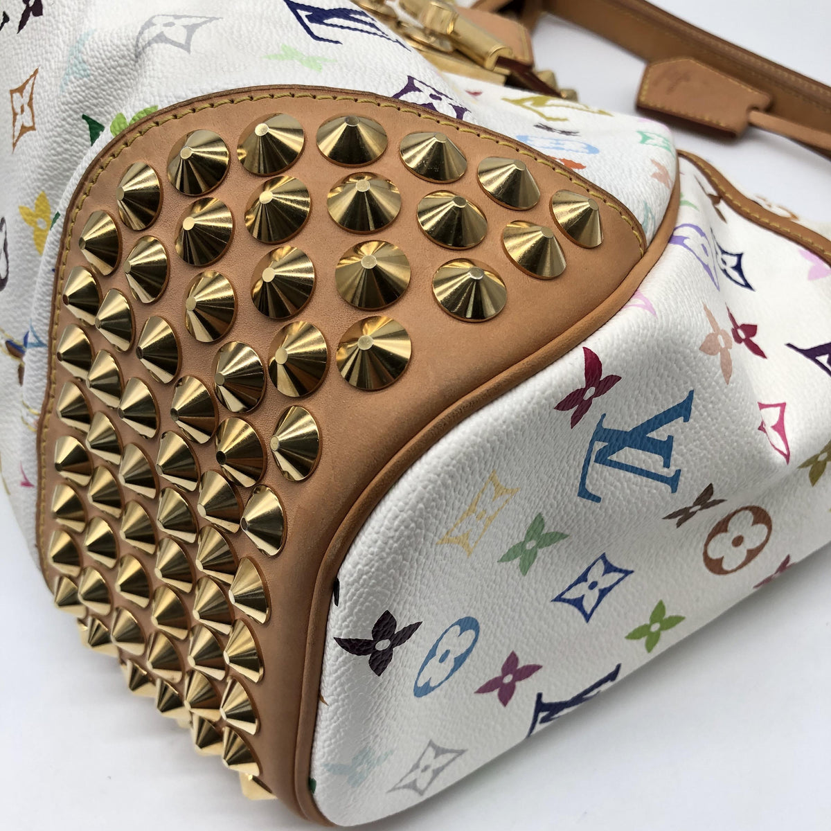 Louis Vuitton Chrissie MM Monogram Multicolore Blanc – 38 cm