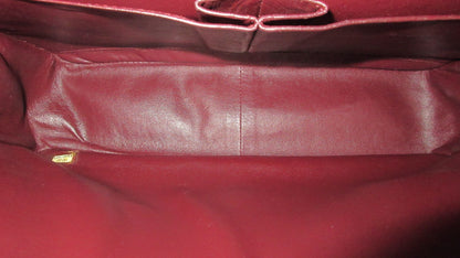 Chanel Jumbo Caviar Matelassé 30 Nero con hardware argento