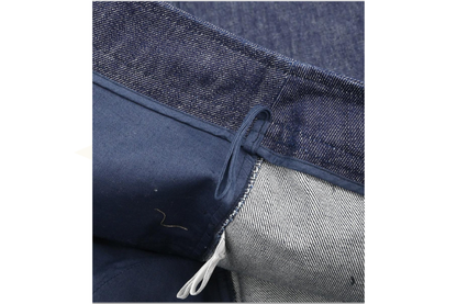 CHANEL – Gonna in denim indaco 99P – Taglia 36