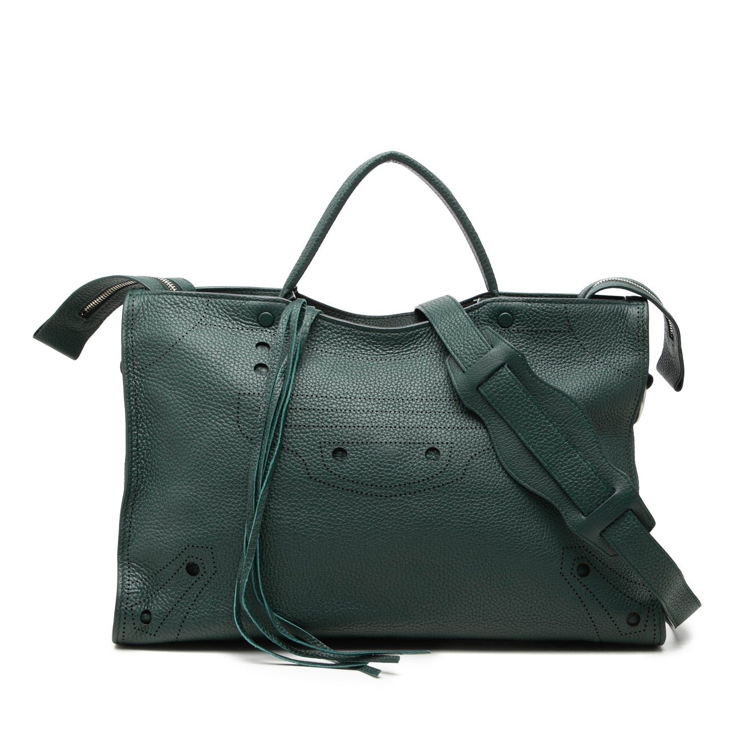 Balenciaga City Blackout Pelle Verde 2017 | Etoilux Vintage