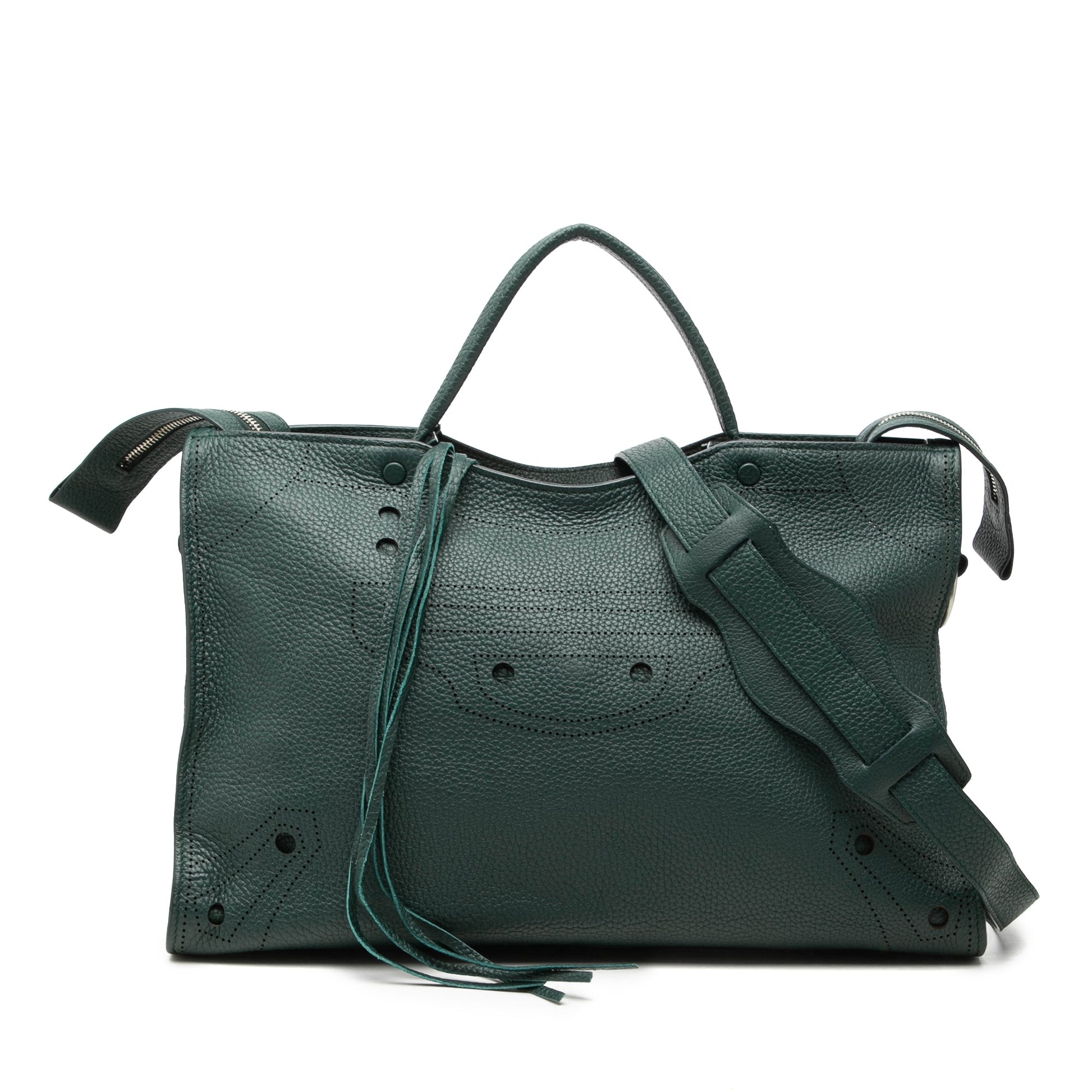 Balenciaga City Blackout Pelle Verde 2017 | Etoilux Vintage