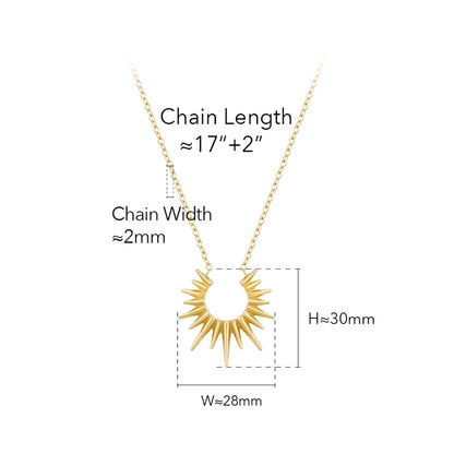 BEHI SUN STAR NECKLACE