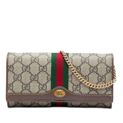 Gucci Ophidia Portafoglio con Catena GG Supreme | Etoilux