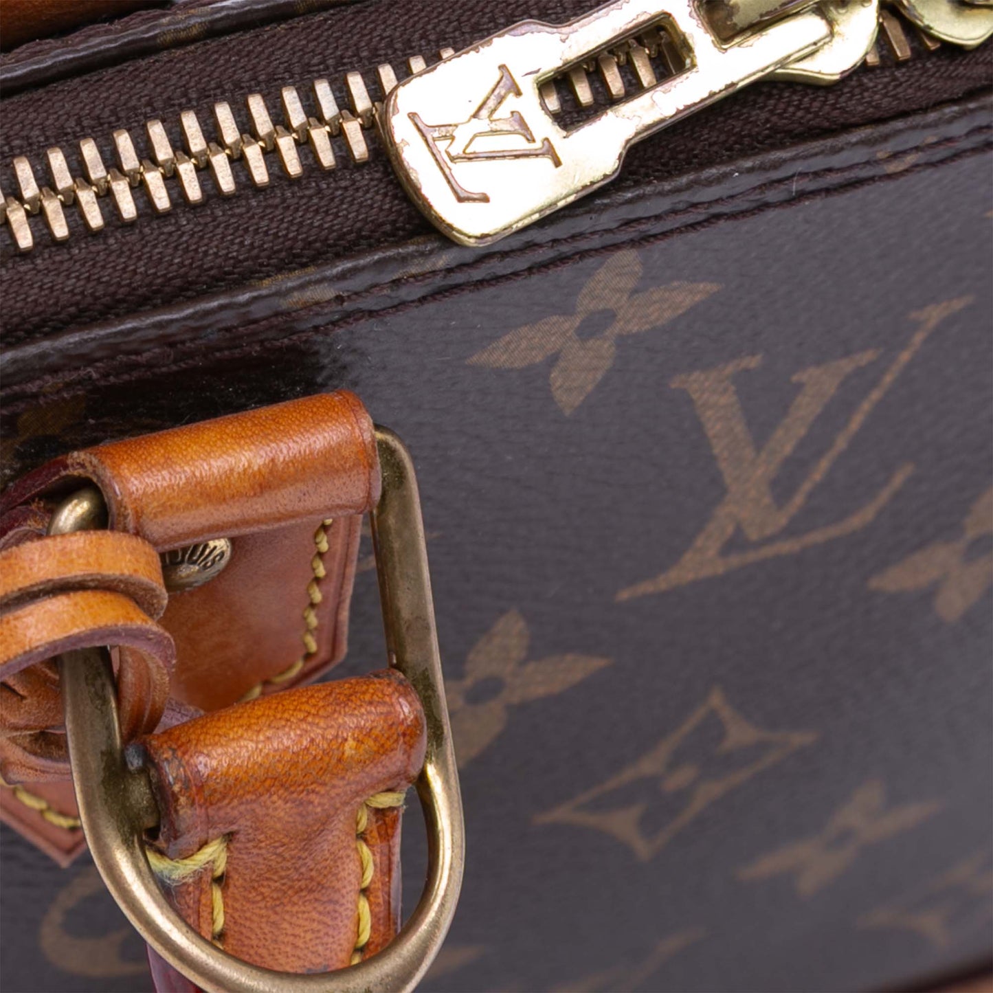 Louis Vuitton Alma BB Monogram Canvas – Marrone (1990s–2000s)