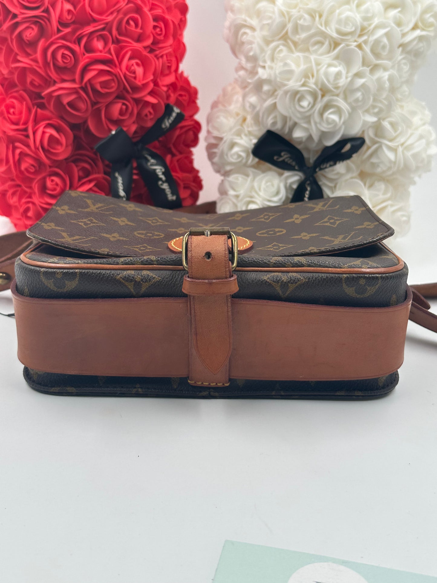 Louis Vuitton Cartouchière MM Tela Monogram – Tracolla Vintage