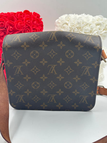 Louis Vuitton Cartouchière MM Tela Monogram – Tracolla Vintage