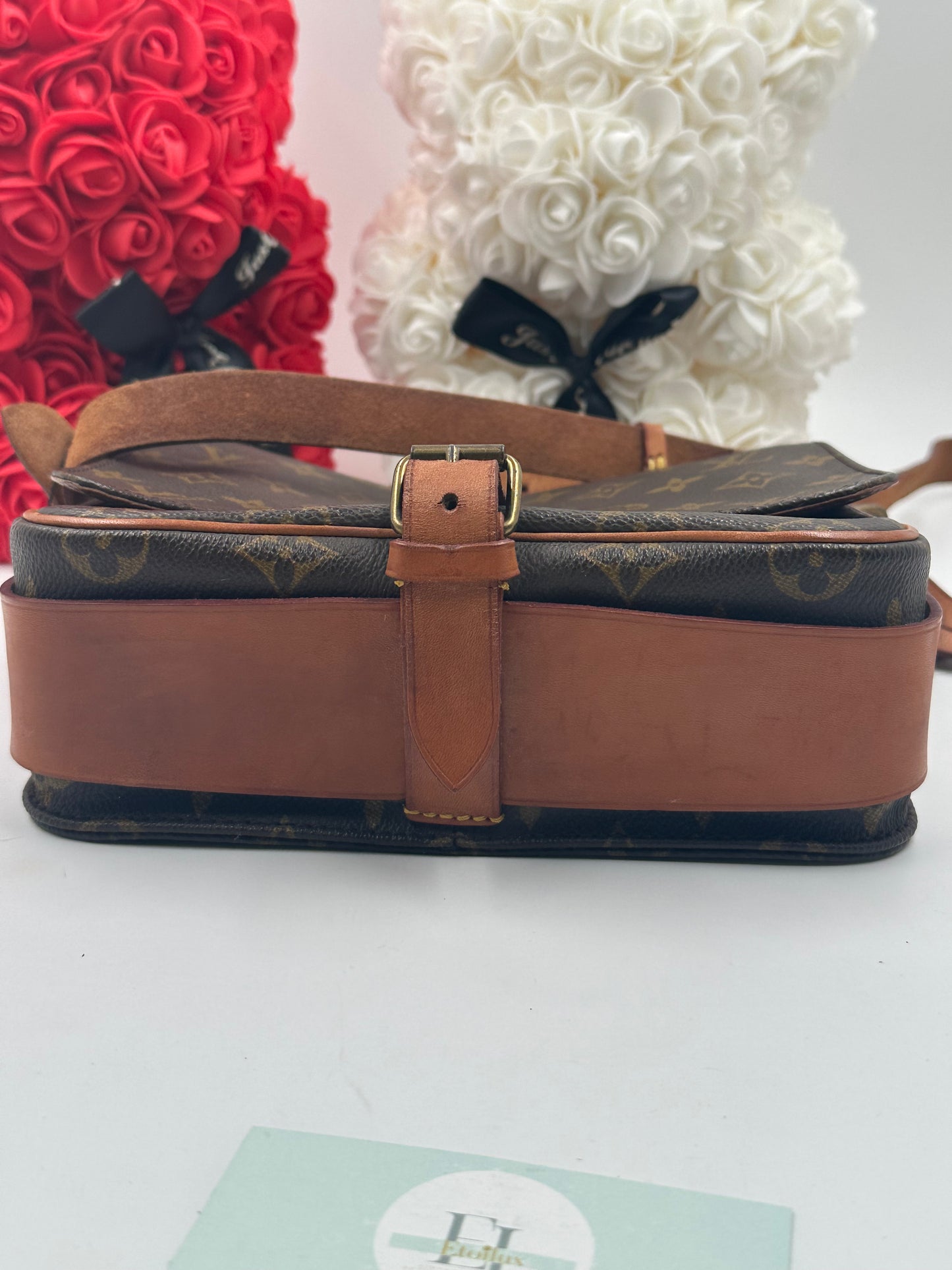 Louis Vuitton Cartouchière MM Tela Monogram – Tracolla Vintage
