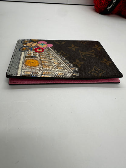 Louis Vuitton Passport Cover Christmas Animation "Paris" Monogram – Vivienne Edition, 2022
