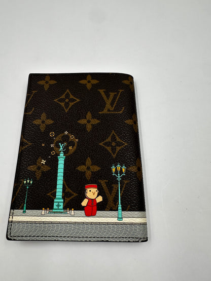 Louis Vuitton Passport Cover Christmas Animation "Paris" Monogram – Vivienne Edition, 2022