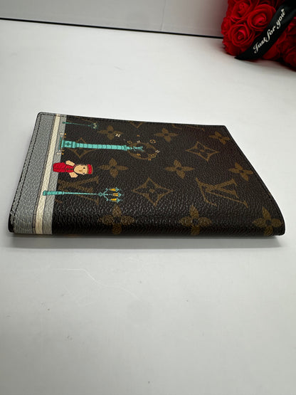 Louis Vuitton Passport Cover Christmas Animation "Paris" Monogram – Vivienne Edition, 2022