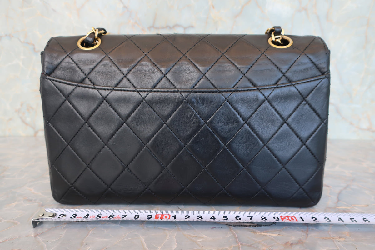 Chanel Vintage Flap Matelassé – Pelle Nera