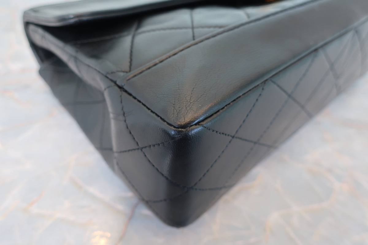 Chanel Vintage Flap Matelassé – Pelle Nera
