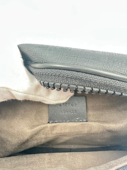Gucci Marsupio GG Supreme Canvas Beige/Nero – Taglia Media
