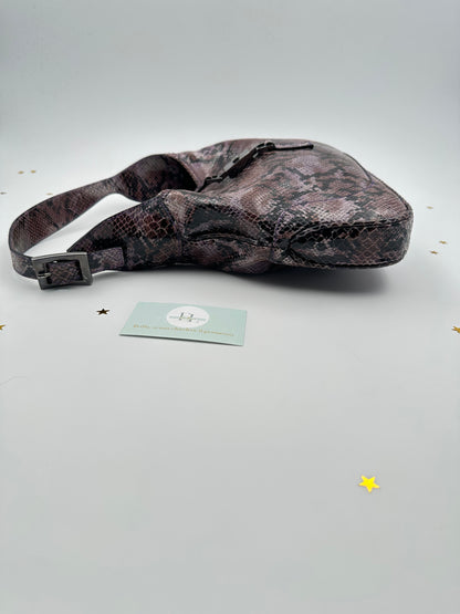 Gucci Jackie Hobo in Pelle Stampa Pitone – Vintage