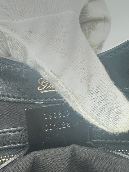 Gucci Jackie Medium in pelle Guccissima nera – 2000s