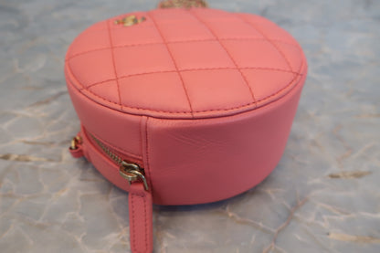 Chanel Round Clutch con Catena - Etoilux