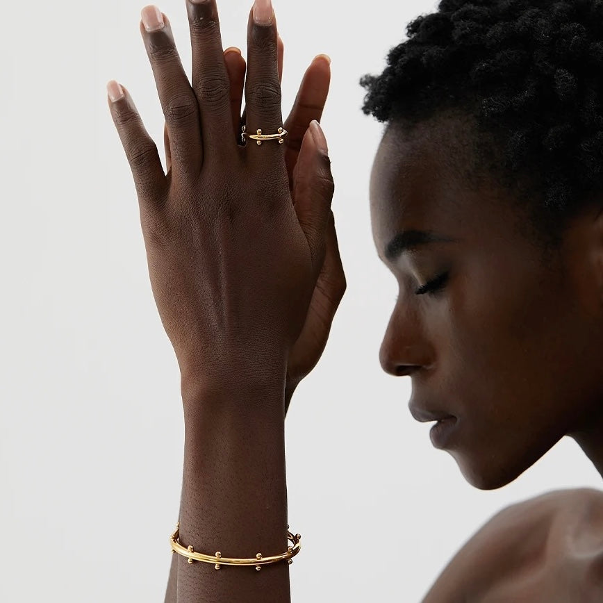 BEHI FLORELLE BRACELET & RING SET