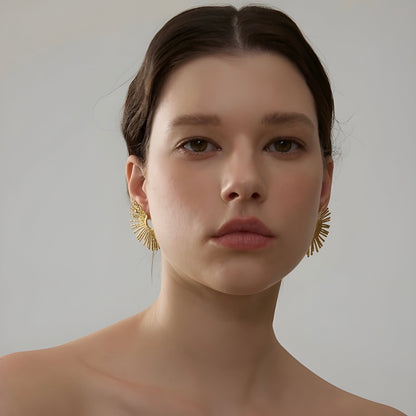 BEHI INDIGO EARRINGS