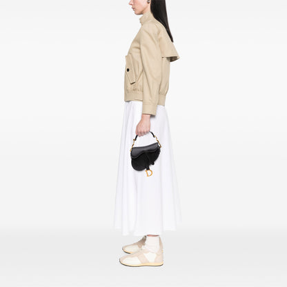 Dior Saddle Bag in Pelle di Capra Nera – Mini Size (2021)