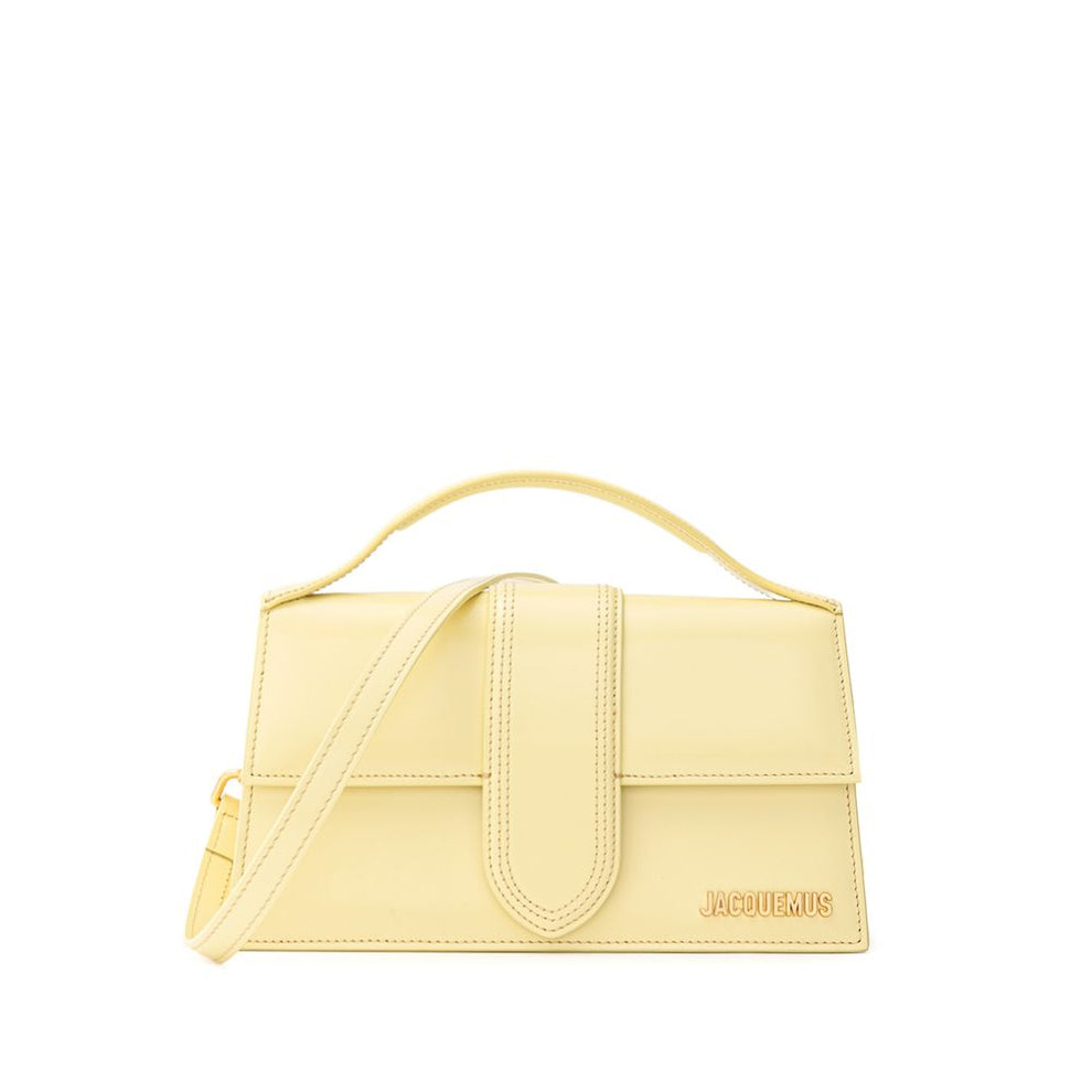 Jacquemus Le Grand Bambino Giallo Pastello Pelle | Etoilux