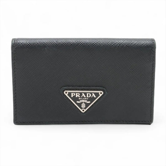 Prada – Porta Carte in Pelle Saffiano Nero