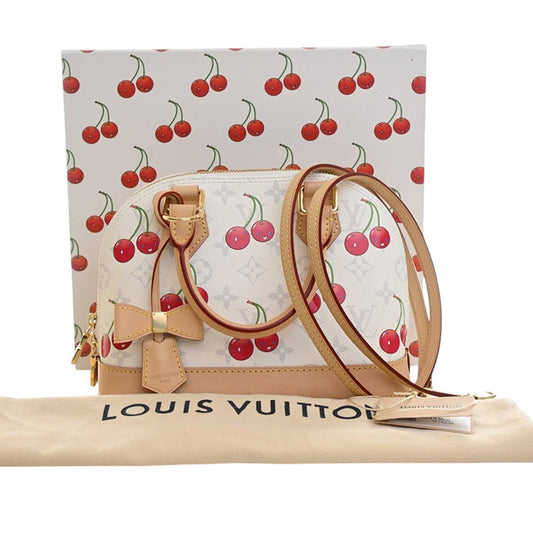Louis Vuitton Alma BB Murakami Cherry 2021 | Edizione Limitata Autentica – Etoilux