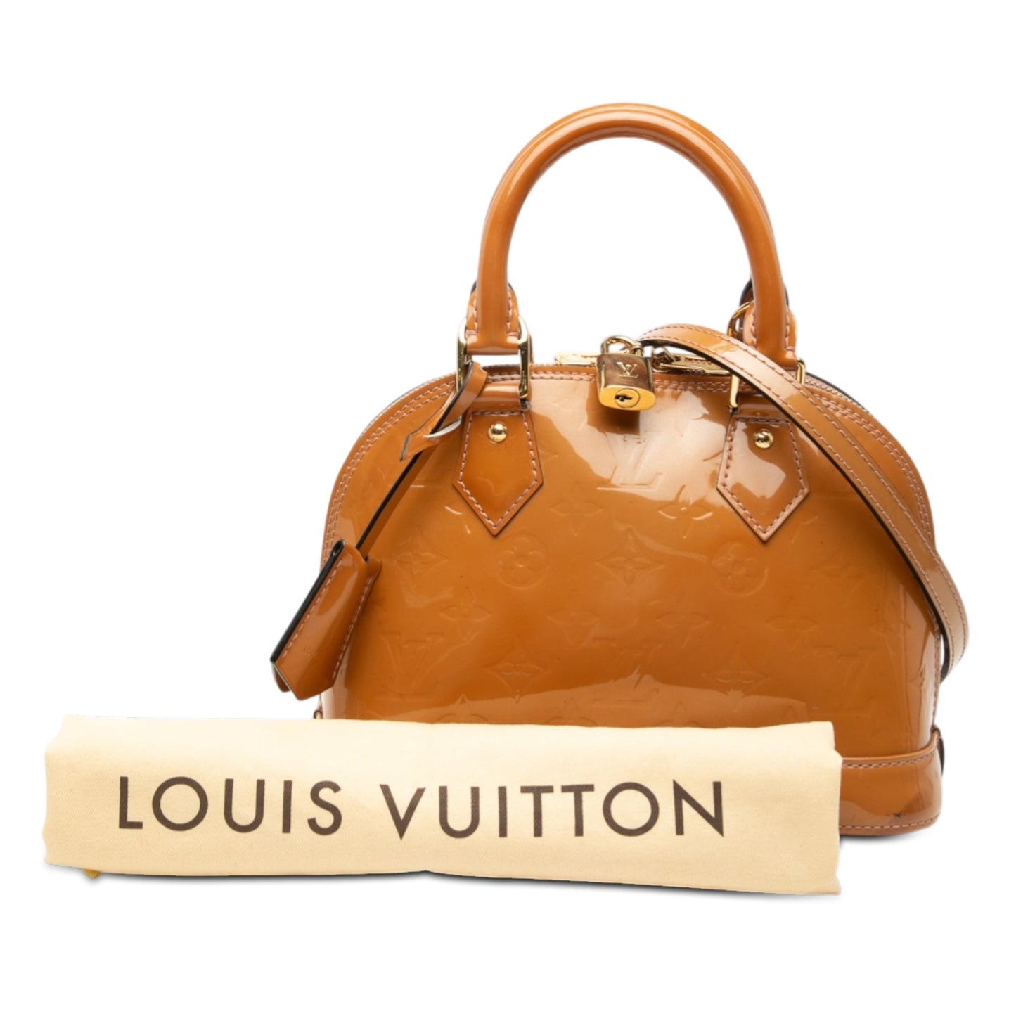 Louis Vuitton Alma BB Vernis Caramello 2013 Completa | Etoilux