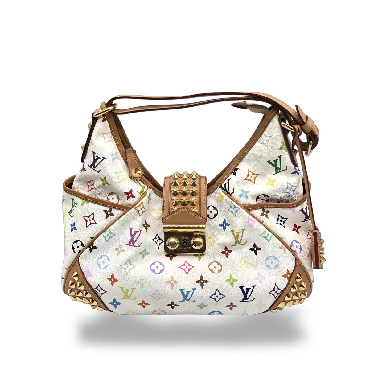 Louis Vuitton Chrissie MM Monogram Multicolore Blanc | Etoilux