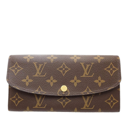 Louis Vuitton Portafoglio Emilie Monogram Canvas Rosa Fuchsia — Autentico | Etoilux