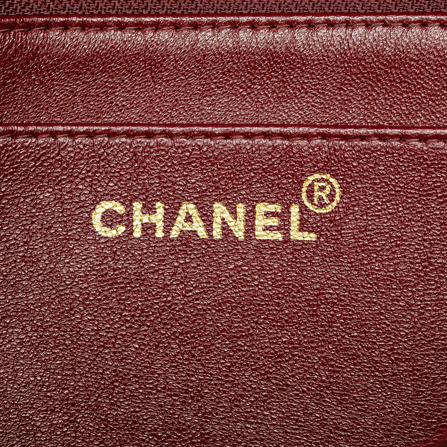 Chanel Diana Flap Medium in pelle di agnello nera – Vintage 1991/1994