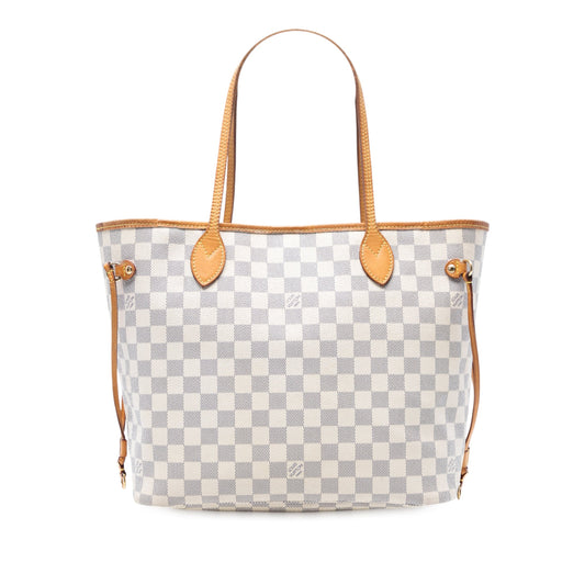 Louis Vuitton – Neverfull MM Damier Azur (2013)
