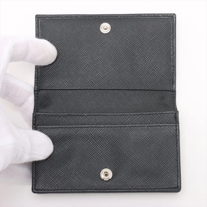 Prada – Porta Carte in Pelle Saffiano Nero