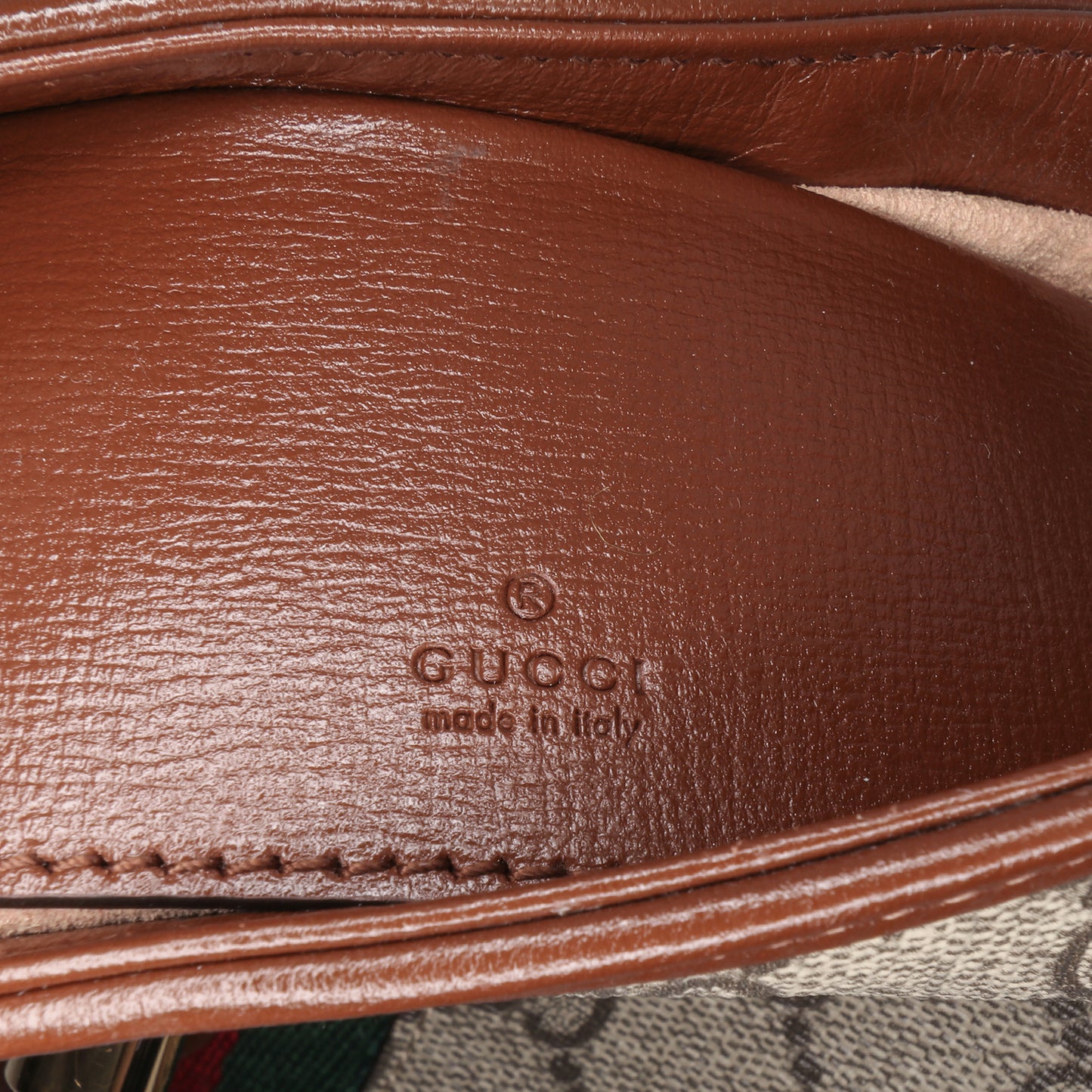 Gucci – Jackie 1961 Mini in tela GG Supreme con finiture in pelle – Marrone – 13 x 19 x 3 cm