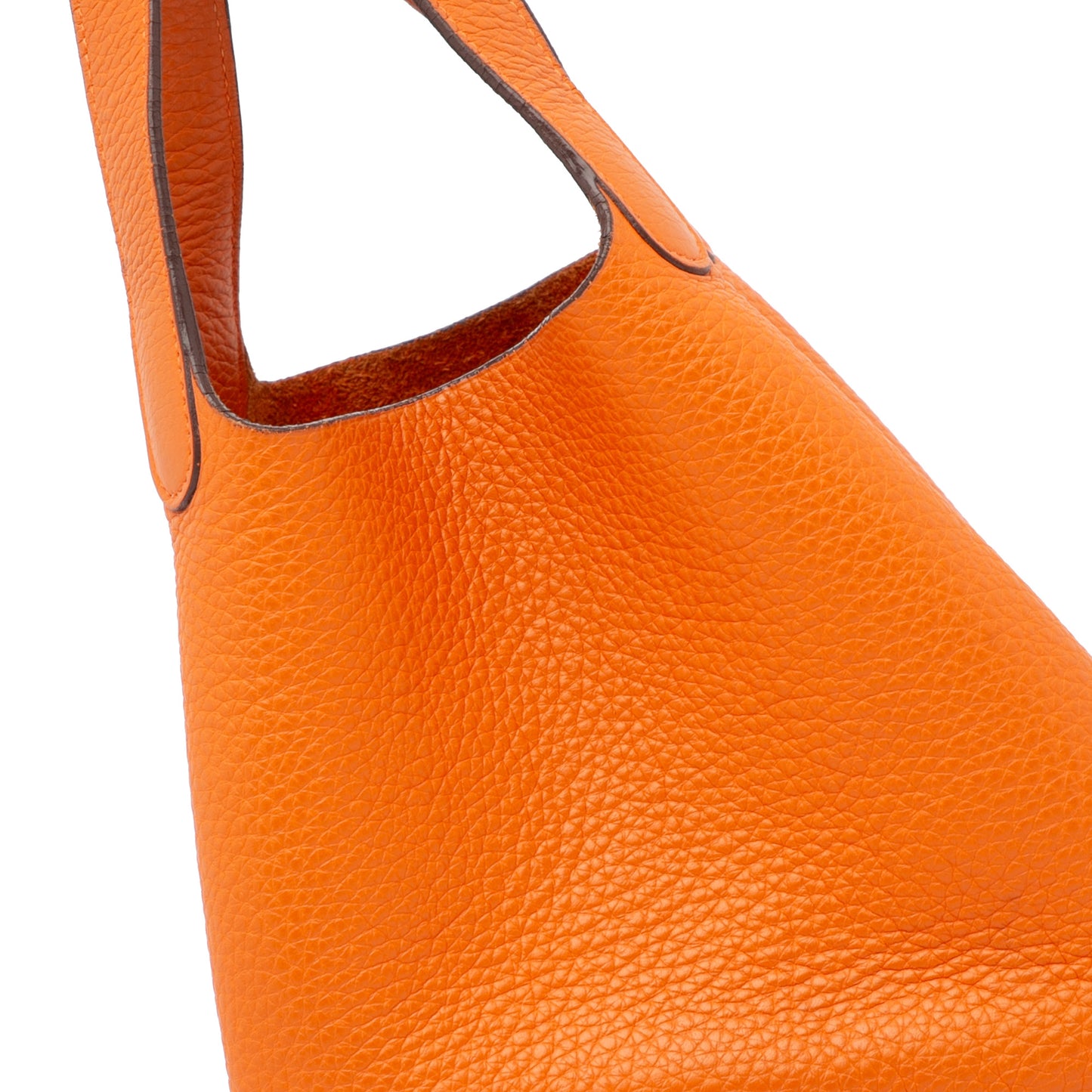 Hermès – Picotin Lock 18 in pelle di vitello arancione – 2004