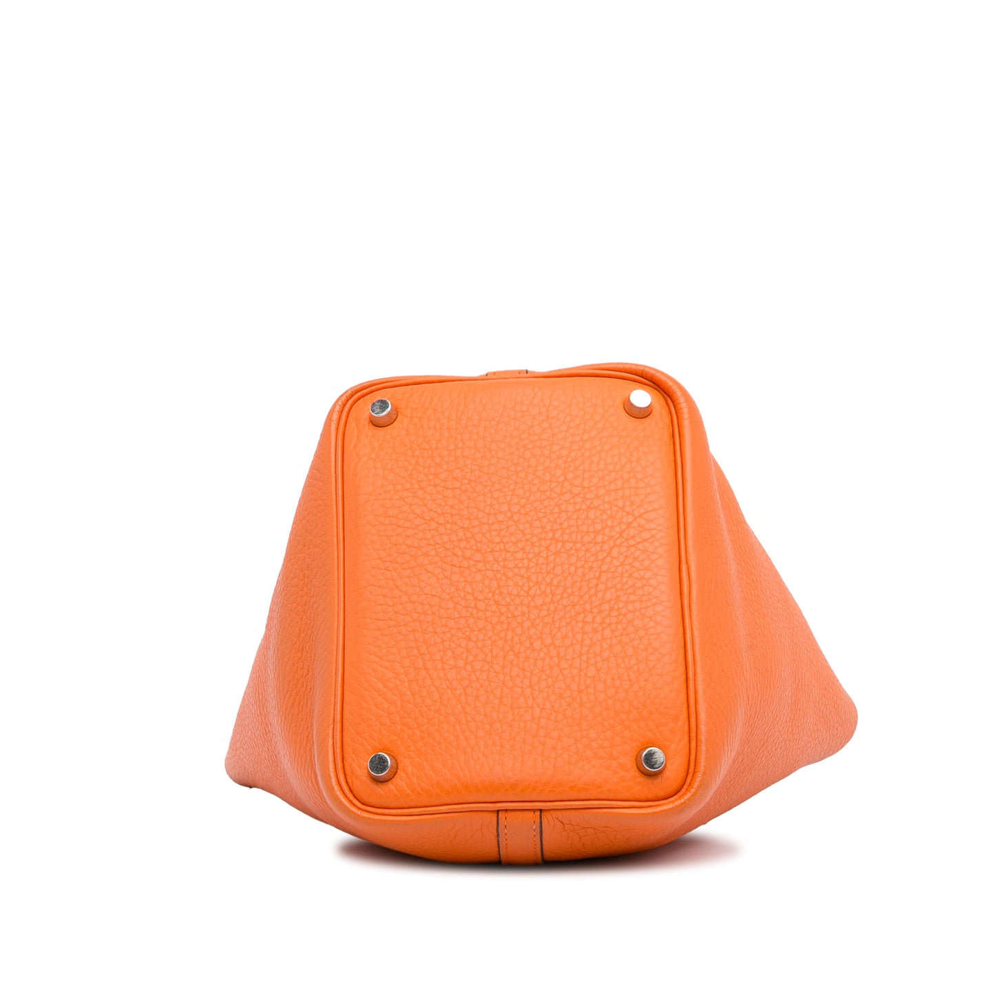 Hermès – Picotin Lock 18 in pelle di vitello arancione – 2004