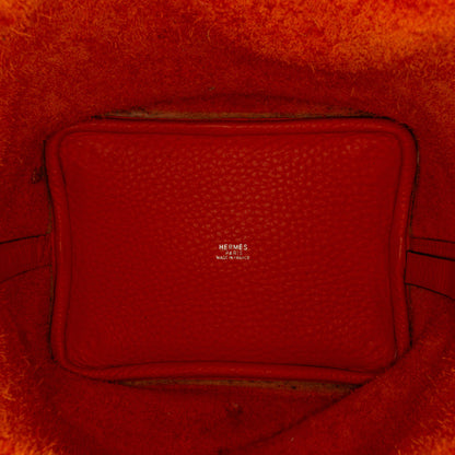 Hermès – Picotin Lock 18 in pelle di vitello arancione – 2004