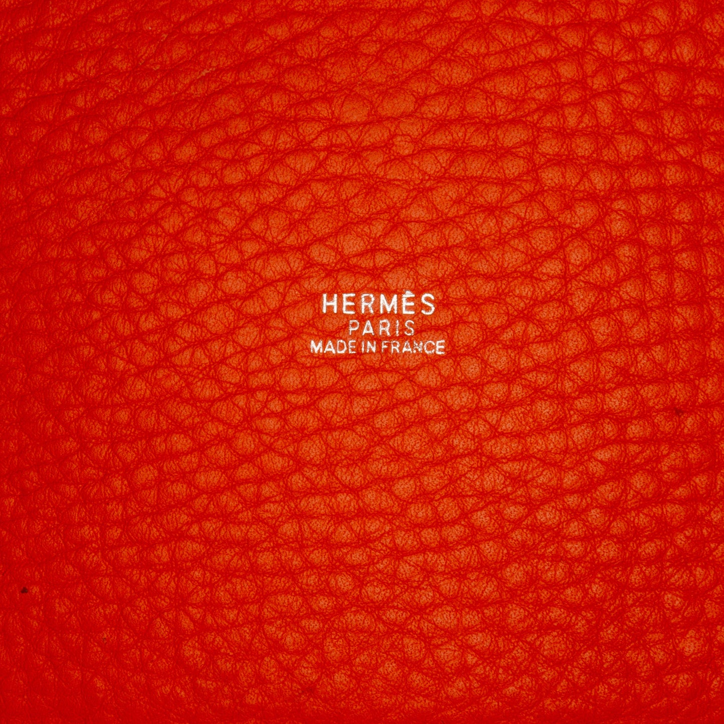 Hermès – Picotin Lock 18 in pelle di vitello arancione – 2004