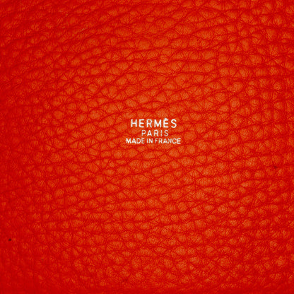 Hermès – Picotin Lock 18 in pelle di vitello arancione – 2004