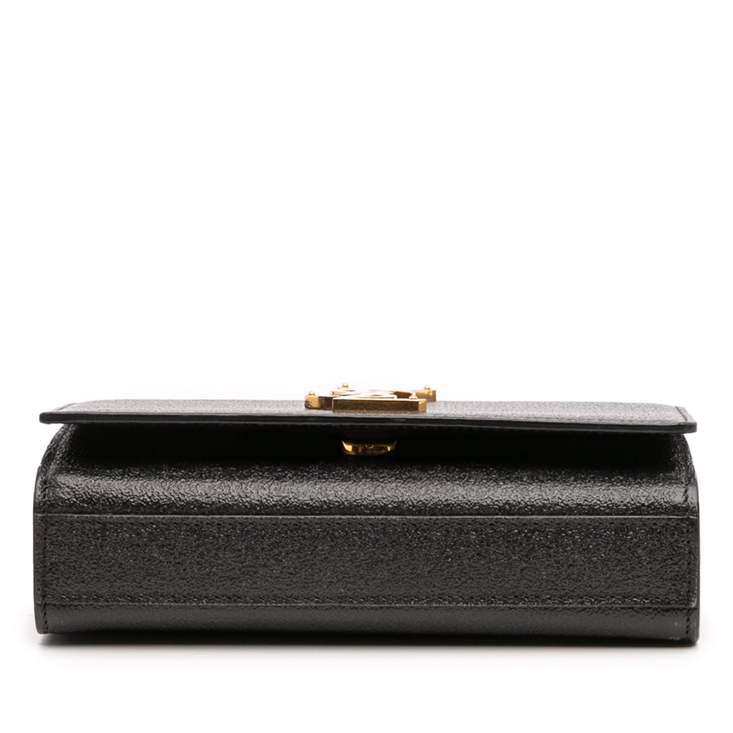 Saint Laurent Kate – Pelle nera con catena dorata (2016)