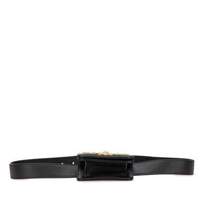 Gucci – Mini Belt Bag in pelle trapuntata con borchie – Nero – 2016/2025