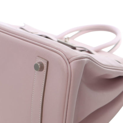 Hermès Birkin Retourne 35 in pelle Swift Rose Dragee (2009) – Size 35