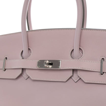 Hermès Birkin Retourne 35 in pelle Swift Rose Dragee (2009) – Size 35
