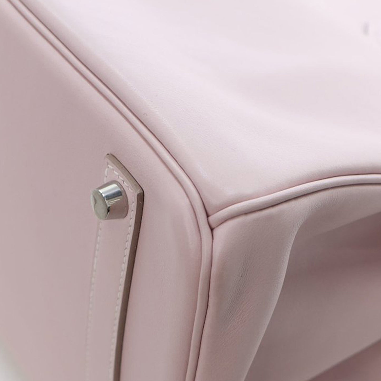 Hermès Birkin Retourne 35 in pelle Swift Rose Dragee (2009) – Size 35