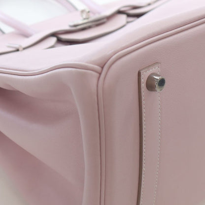 Hermès Birkin Retourne 35 in pelle Swift Rose Dragee (2009) – Size 35