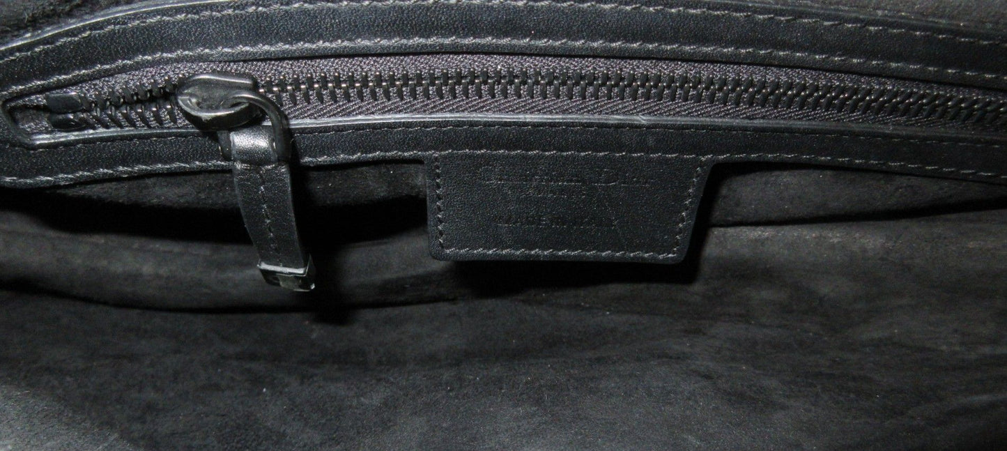 Dior Saddle Bag in pelle Oblique nera – Size Medium
