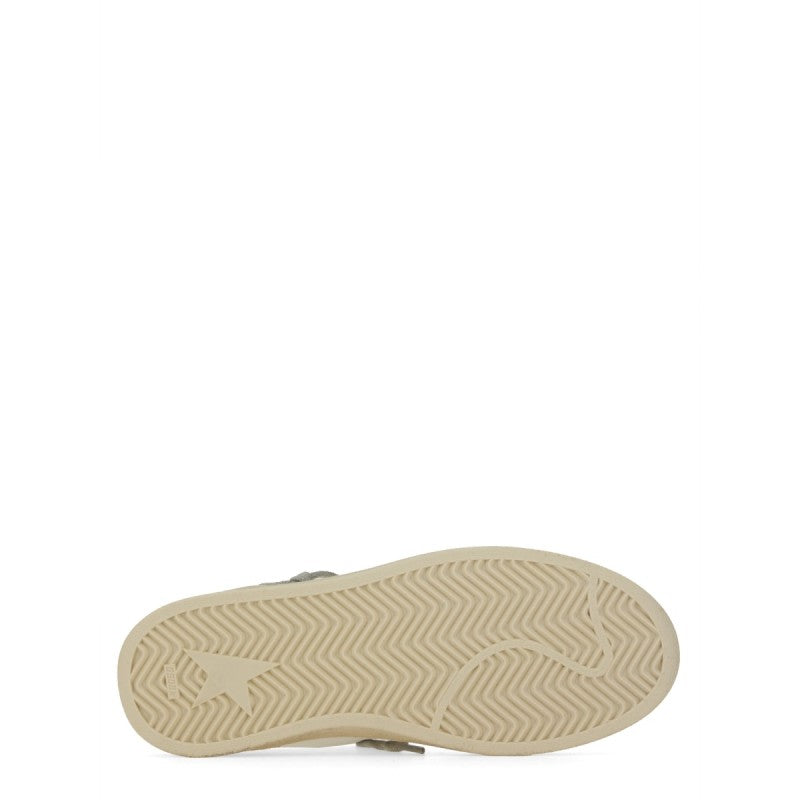 Golden Goose – Ball Star 2 Sneaker in Pelle Bianca con Stella Argento e Dettagli Glitter – Donna – FW25