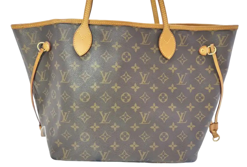 Louis Vuitton Neverfull MM Tela Monogram Marrone – Vintage