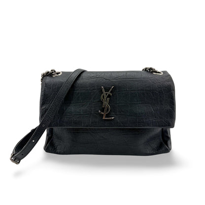 Saint Laurent Medium Nikki Croco