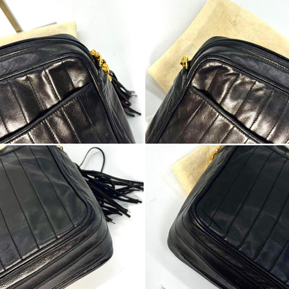 Chanel Mademoiselle Camera Bag – Agnello con logo CC