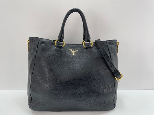 Prada	Double Handle Satchel